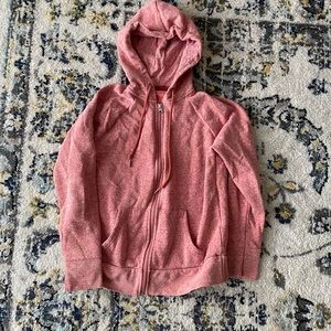 Pink Womens Small Zip Up Hoodie Jacket